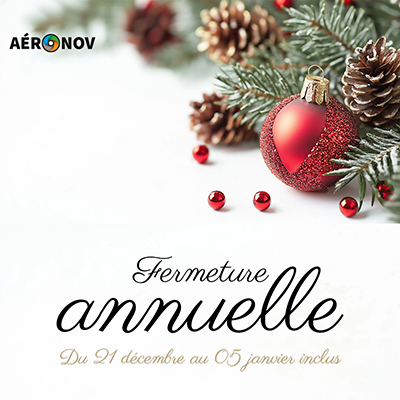 Aero-Nov Fermeture Annuelle 2024